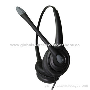 RJ9 plug call center headset telephone usedNew